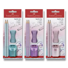 Ołówek grafitowy Faber-Castell Sparkle - perłowe odcienie, zestaw, mix kolorów